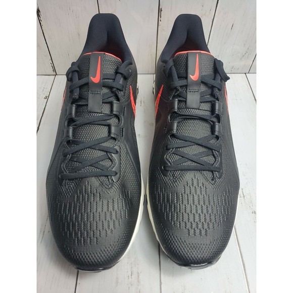 Nike React Infinity Pro Golf Shoes Men's Size 9 Black Crimson Red CT6620-002 - Picture 6 of 11